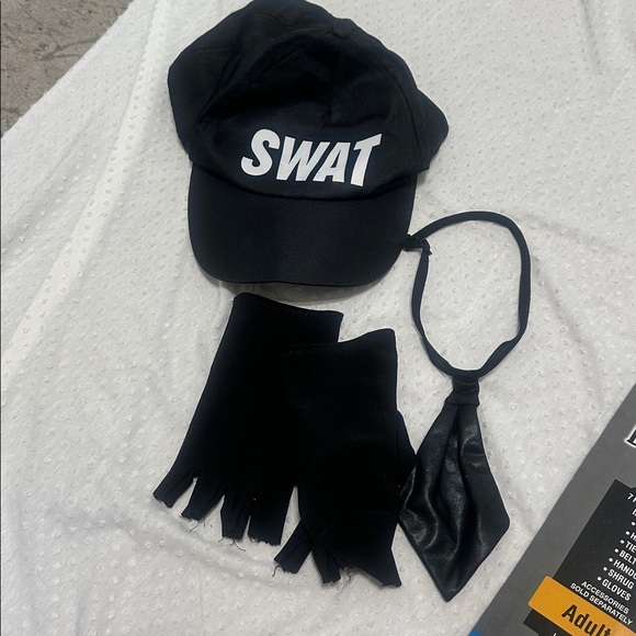 SWAT Police Body Shaper Halloween Costume Women's LARGE 12 14 - Picture 8 of 9